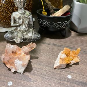 Hematite in Quartz Cluster Lot